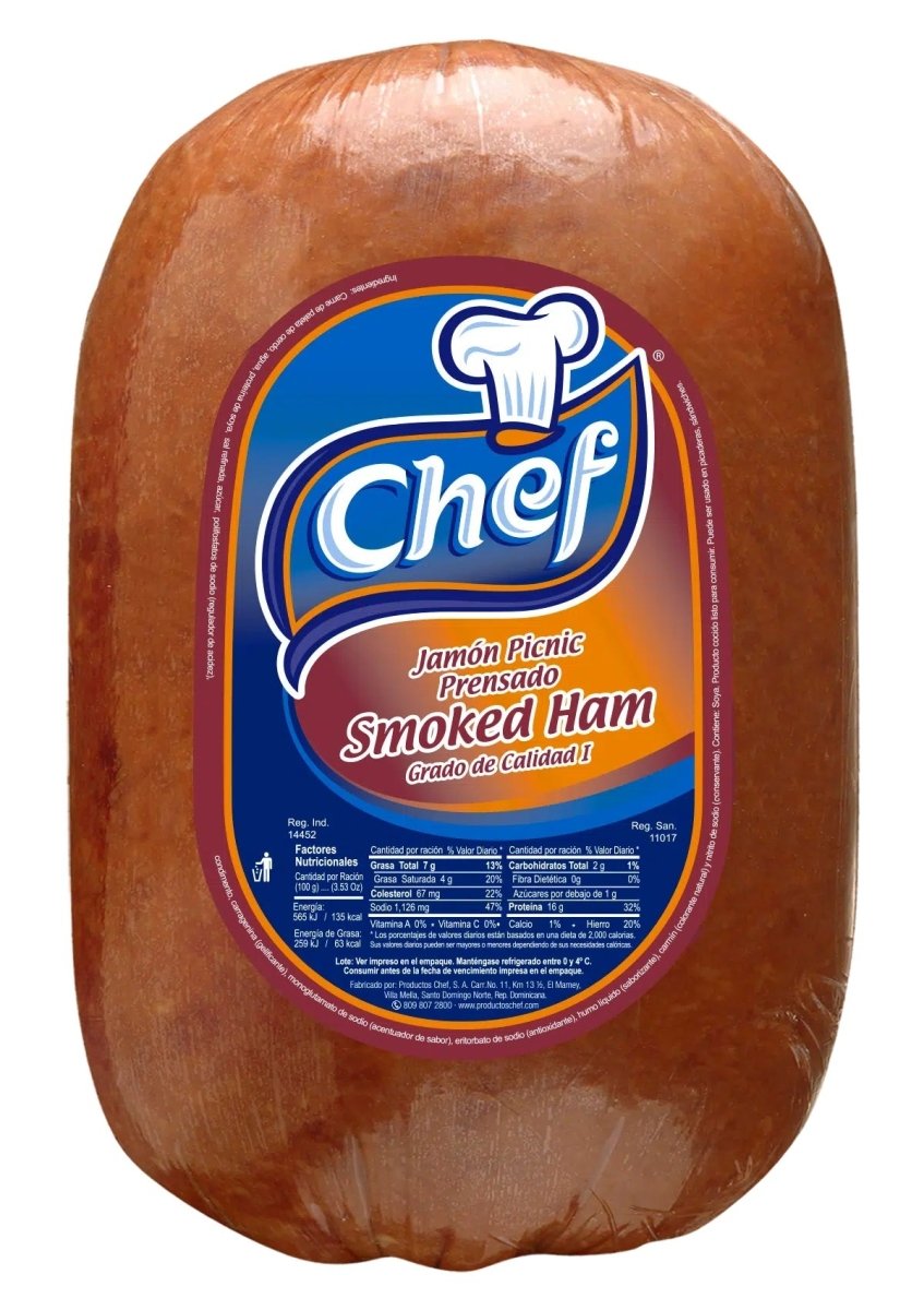 CHEF JAMON PRENSADO AHUMADO - SUPERMIX