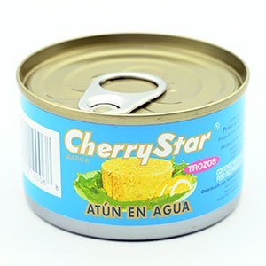 CHERRY STAR ATUN TROZOS EN AGUA 3.3 OZ - SUPERMIX