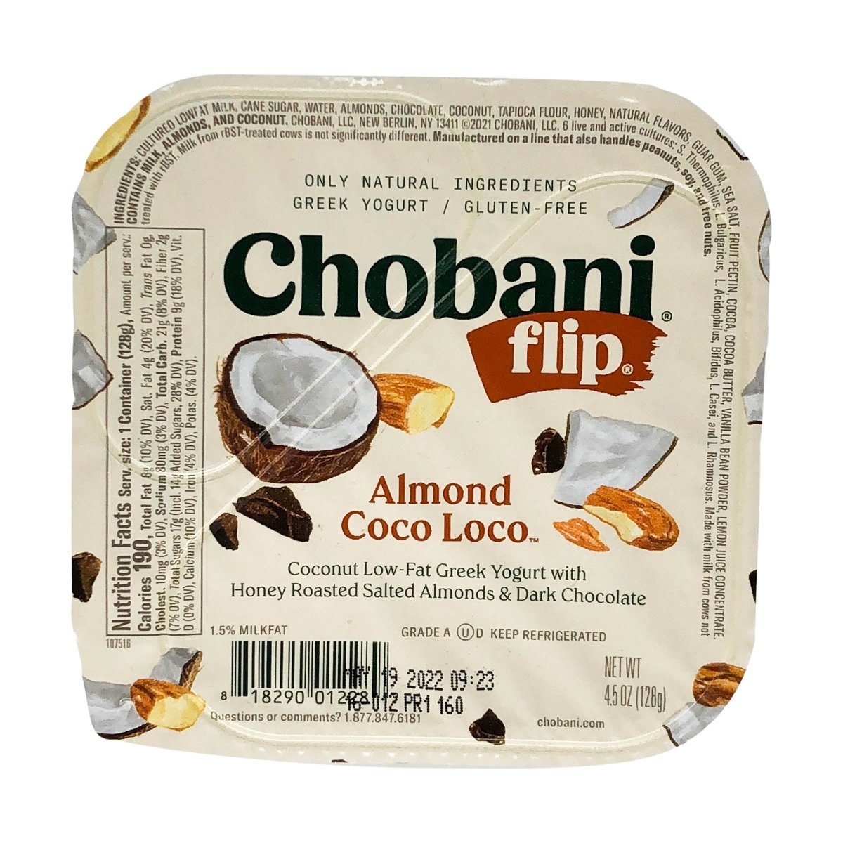 CHOBANI FLIP ALMOND COCO LOCO 4.5 OZ - SUPERMIX