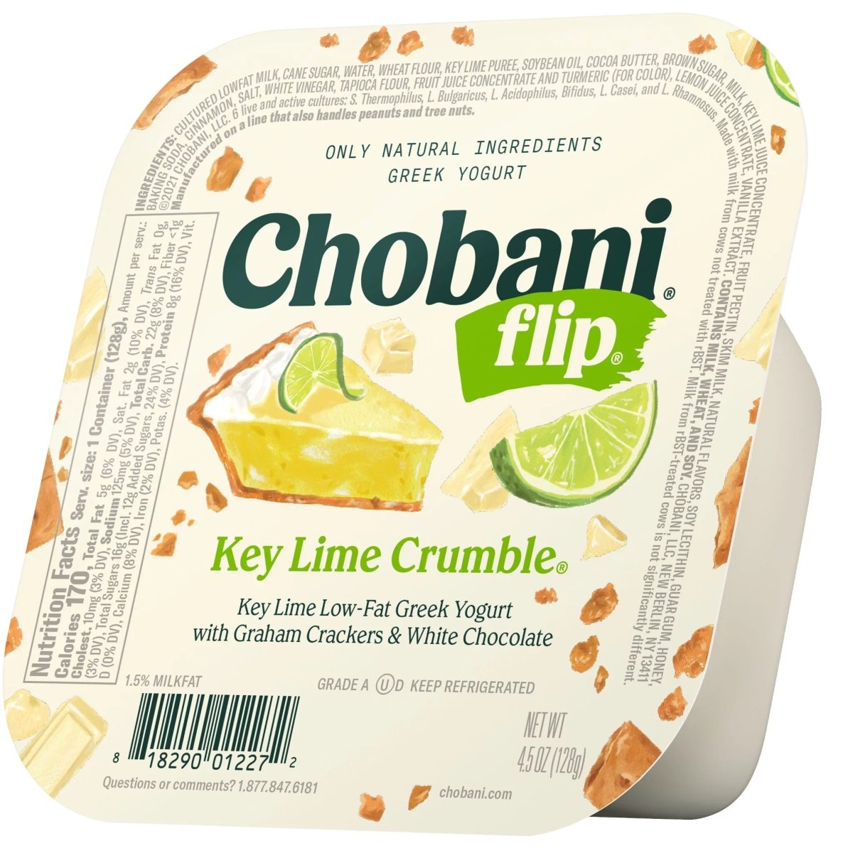 CHOBANI FLIP YOGUR KEY LIME 4.5 OZ - SUPERMIX