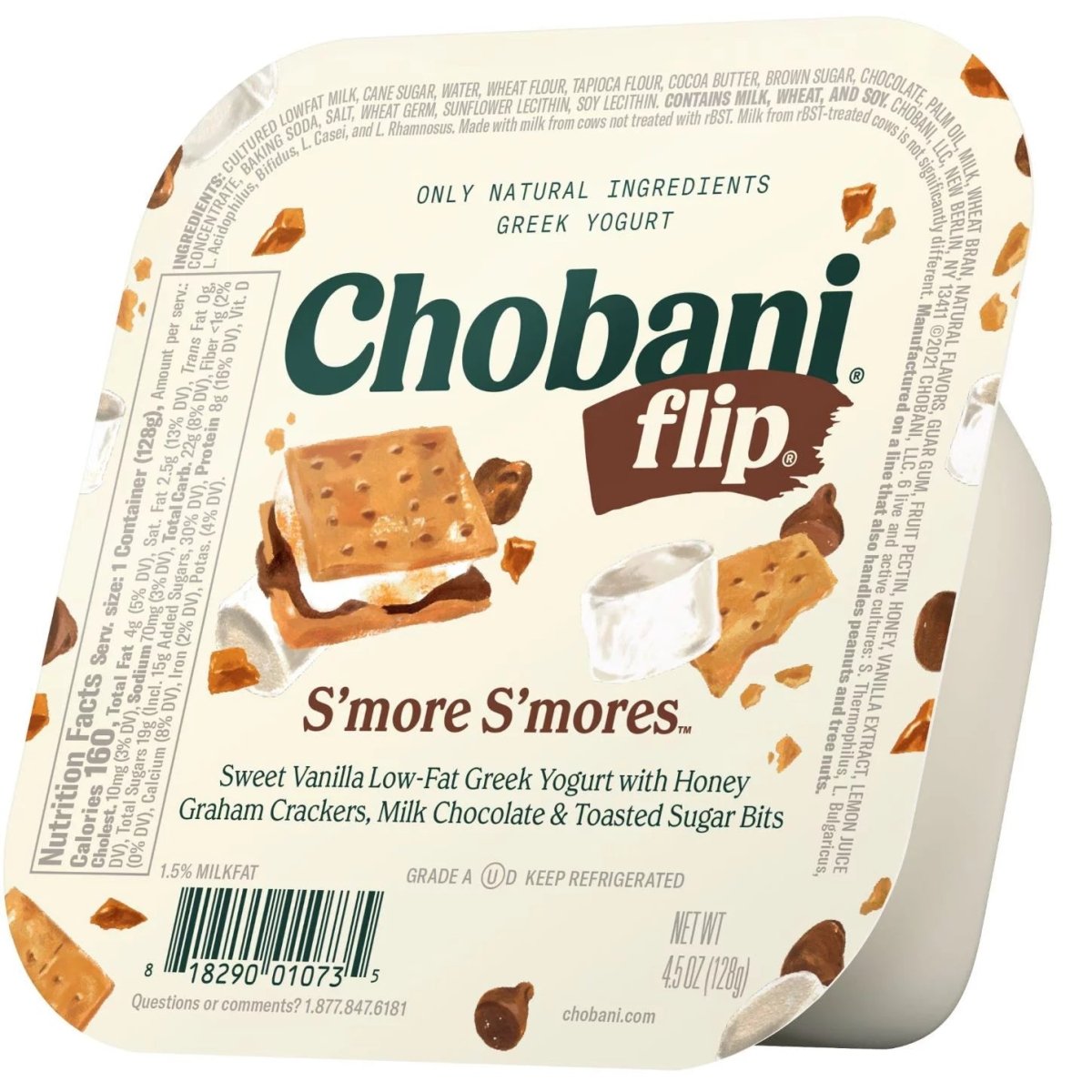 CHOBANI FLIP YOGUR SMORES 4.5 OZ - SUPERMIX