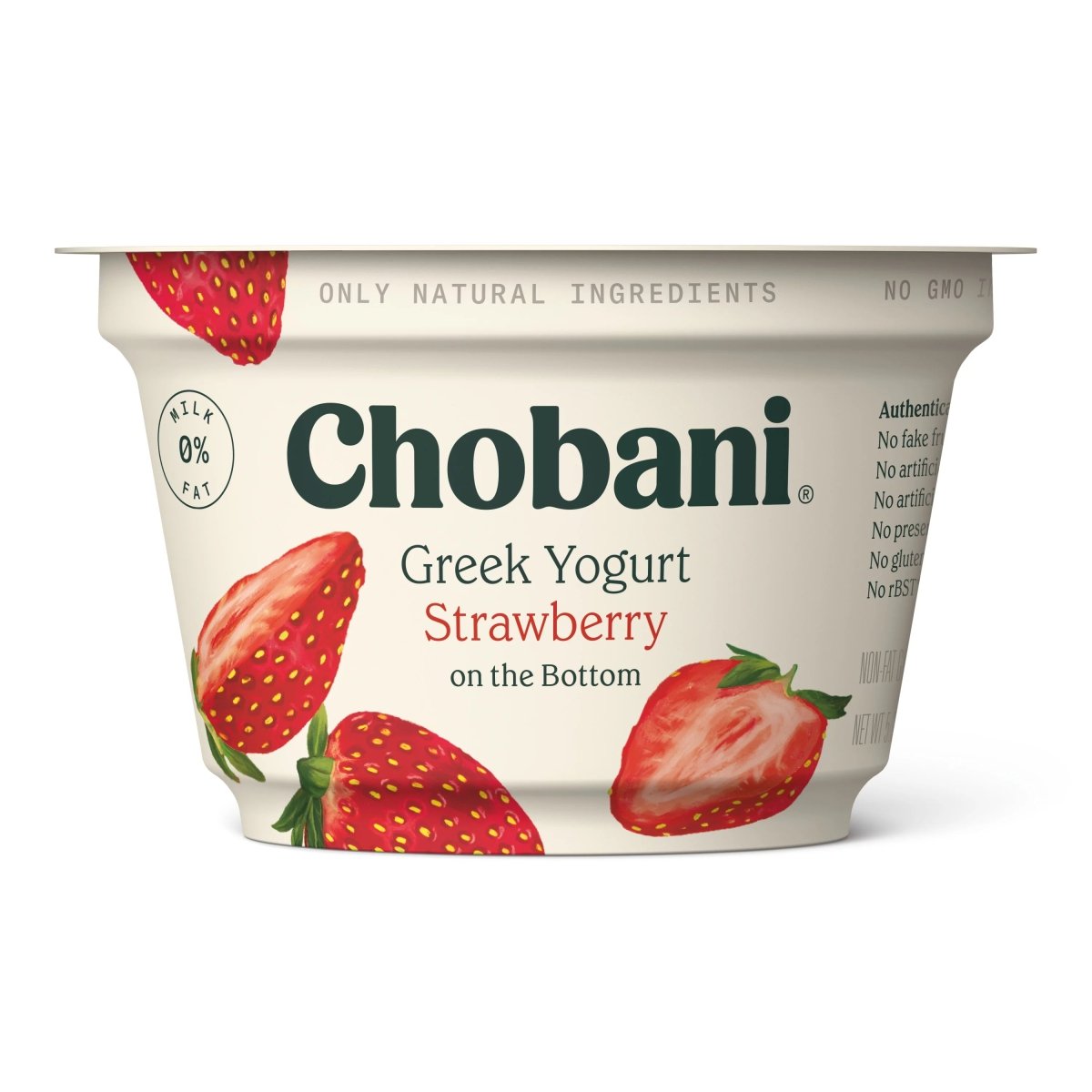 CHOBANI YOGURT CORE STRAWBERRY 5.3 OZ - SUPERMIX