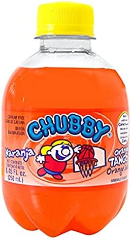 CHUBBY NARANJA 8 OZ - 50925 - SUPERMIX
