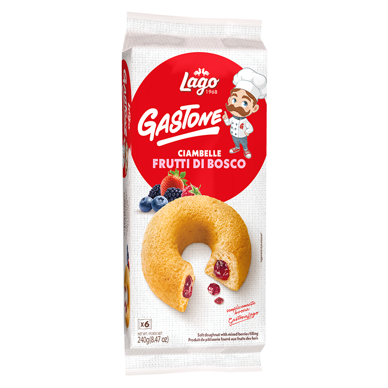 LAGO CIAMBELLE FRUTAS DEL BOSQUE 240 GR