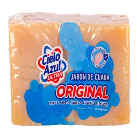 CIELO AZUL JABON BARRA CUABA ULTRA 150 G - SUPERMIX