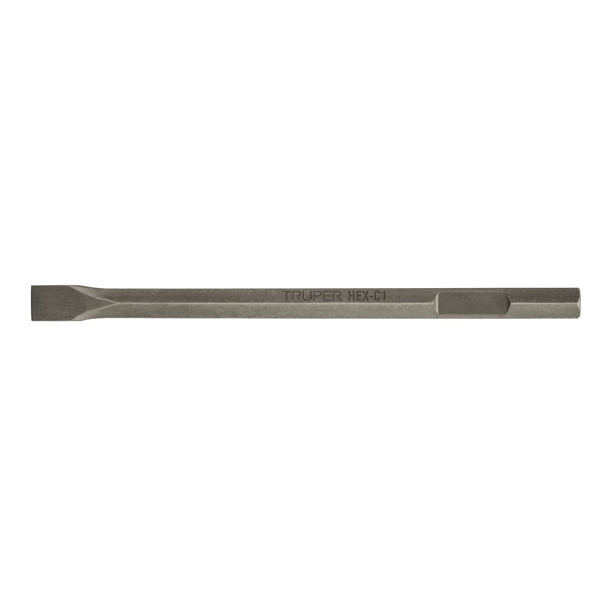 CINCEL PLANO 1 1/8" X 20" X 1.5 HEXAGONAL TRUPER - SUPERMIX
