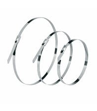 CINCHOS DE ACERO INOXIDABLE EN FUNDA, 36.. - SUPERMIX