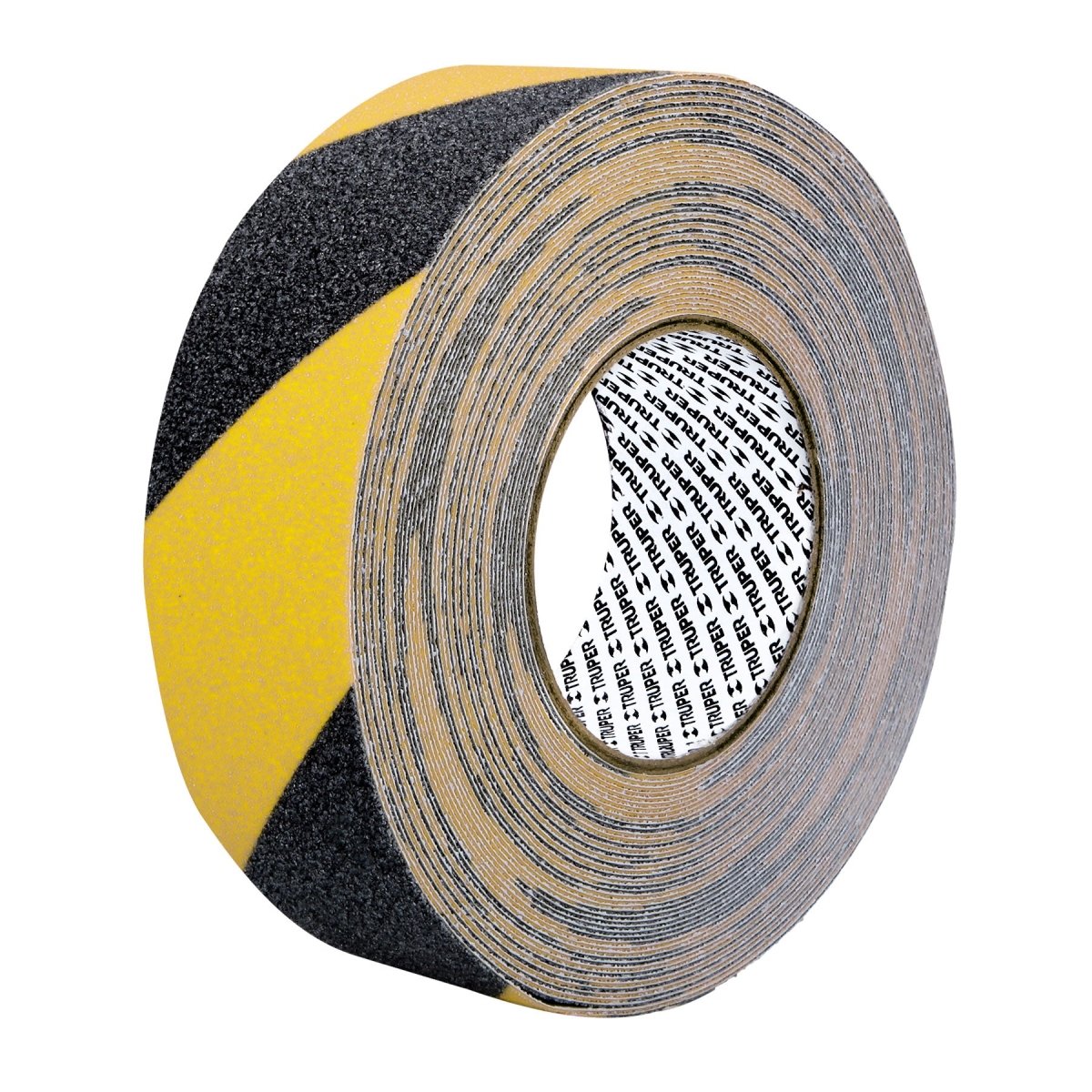 CINTA ADHESIVA ANTIDERRAPANTE 2" X 18M PARA SEÑALIZACION TRUPER - SUPERMIX