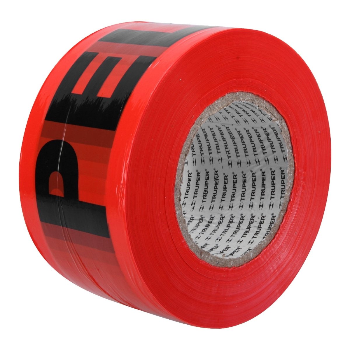 CINTA DELIMITADORA PELIGRO 3" X 100M ROJA TRUPER - SUPERMIX