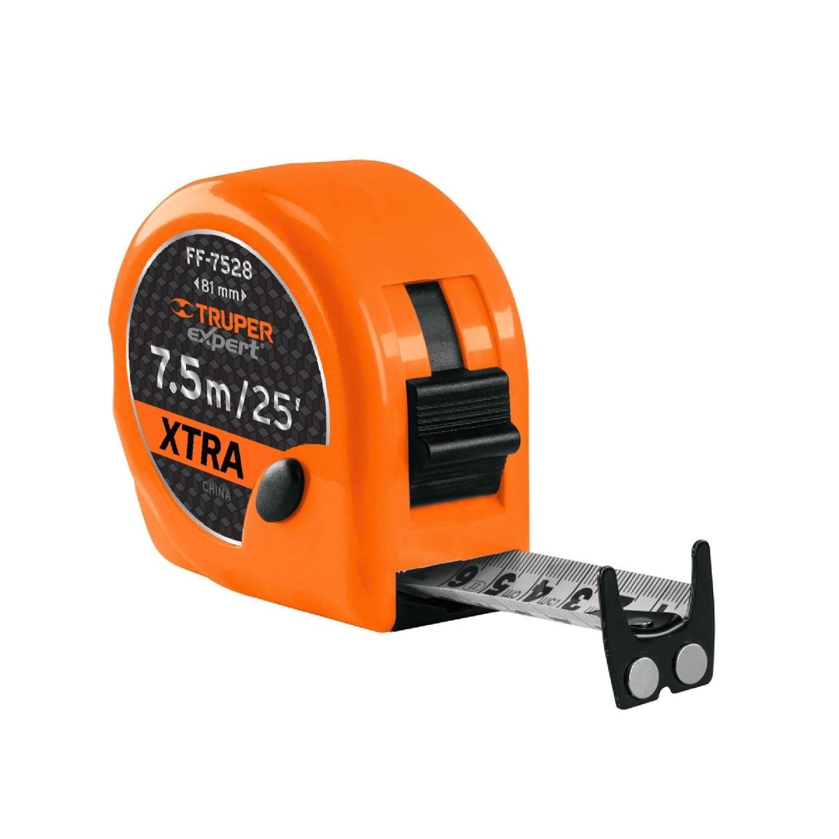CINTA METRICA 5.5 EXTRA ANCHA BLANCA TRUPER EXPERT.. - SUPERMIX