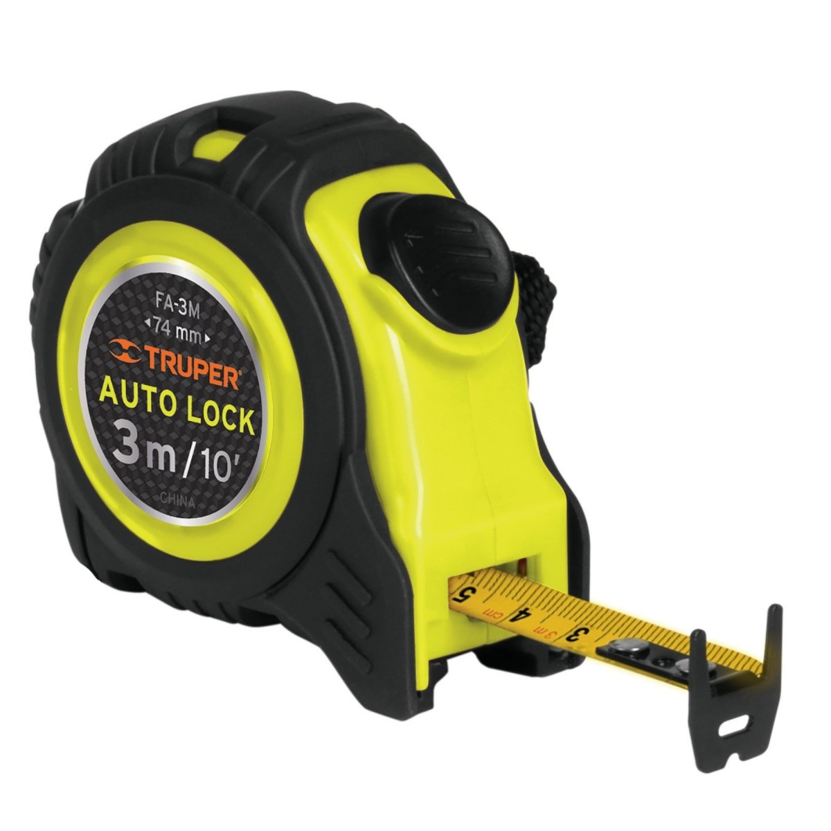 CINTA METRICA 5M BLOQUEO AUTOMATICO TRUPER - SUPERMIX