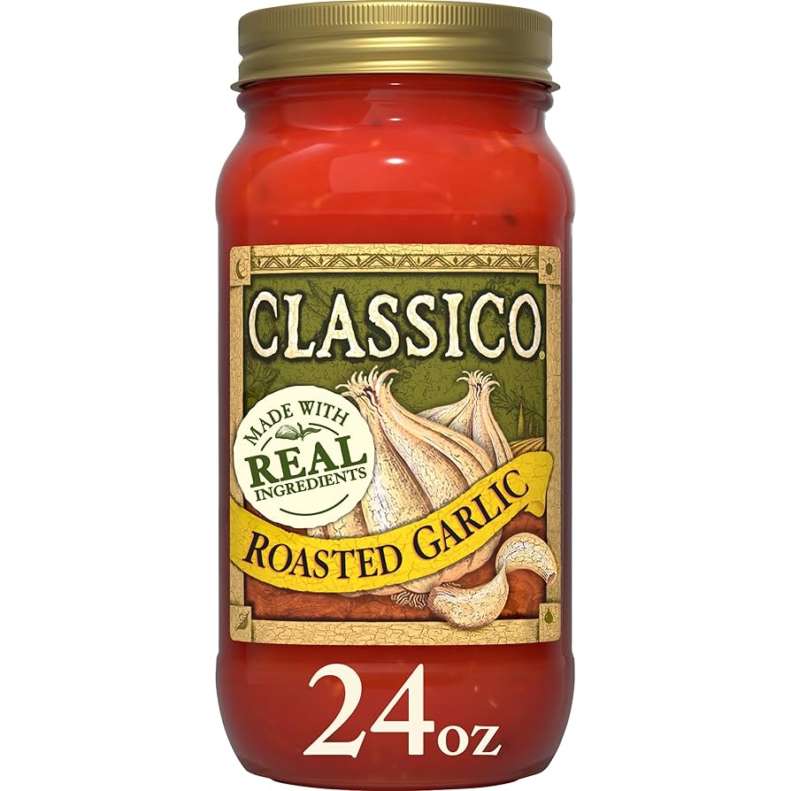 CLASSICO SALSA ROASTED GARLIC 24 OZ - SUPERMIX