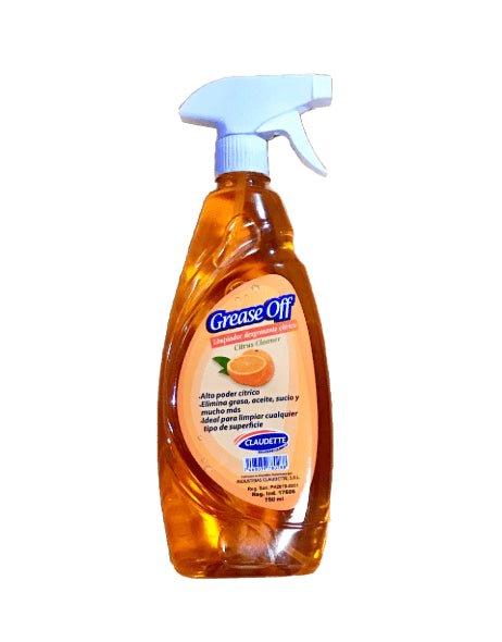 CLAUDETTE GREASE OFF CITRUS CLEANER 750 ML - SUPERMIX