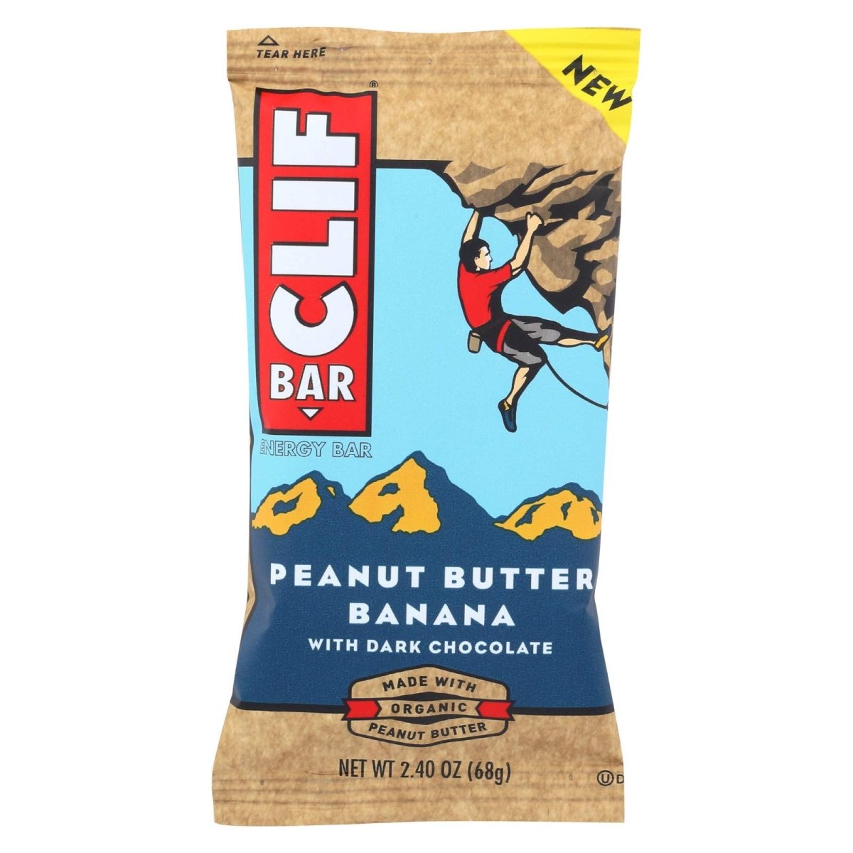CLIF BAR DK CHOC PB BAN 2.4 OZ - SUPERMIX