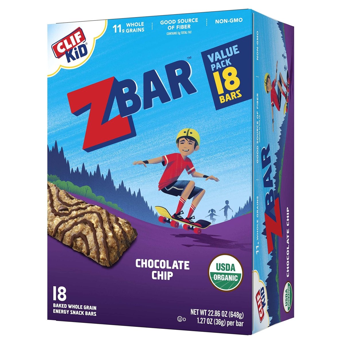 CLIF BAR KID BAR CHOC CHIP 1.27 OZ - SUPERMIX