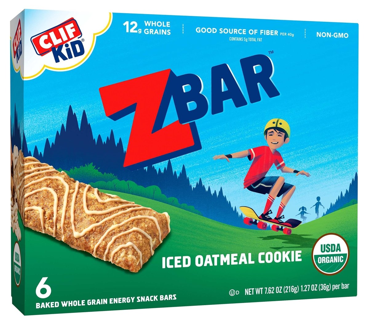 CLIF BAR KIDS ZBAR OATMEAL 1.27 OZ - SUPERMIX