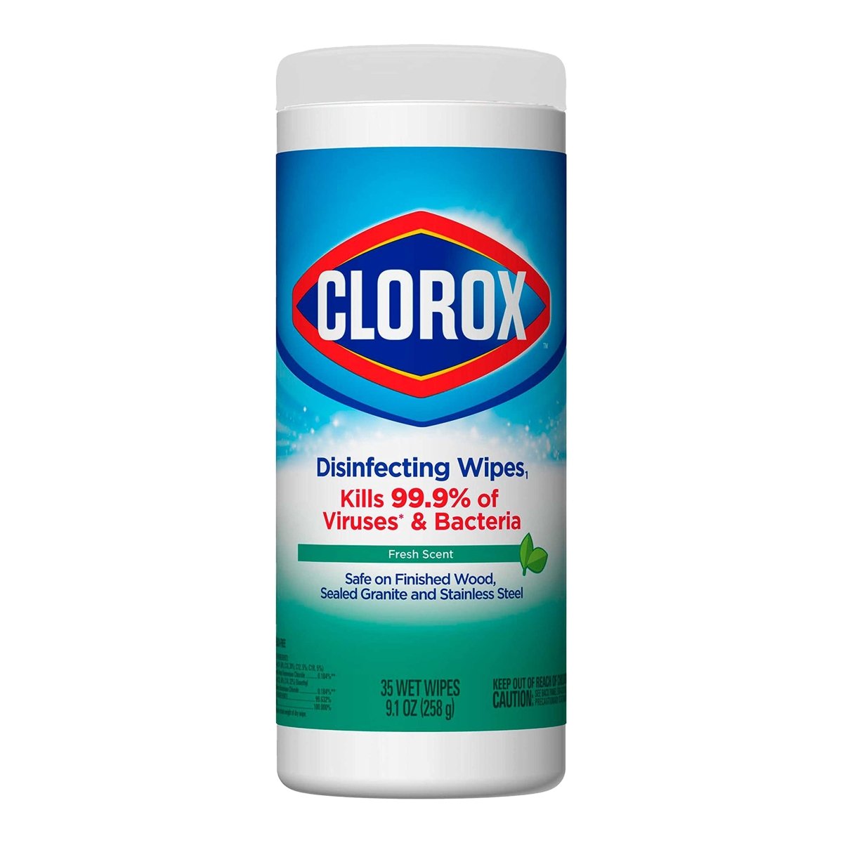 CLOROX DSNFCTNT WIPE FRSH 35 CT - SUPERMIX