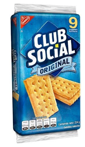 CLUB SOCIAL PACK 9 UND/216 GRS - SUPERMIX
