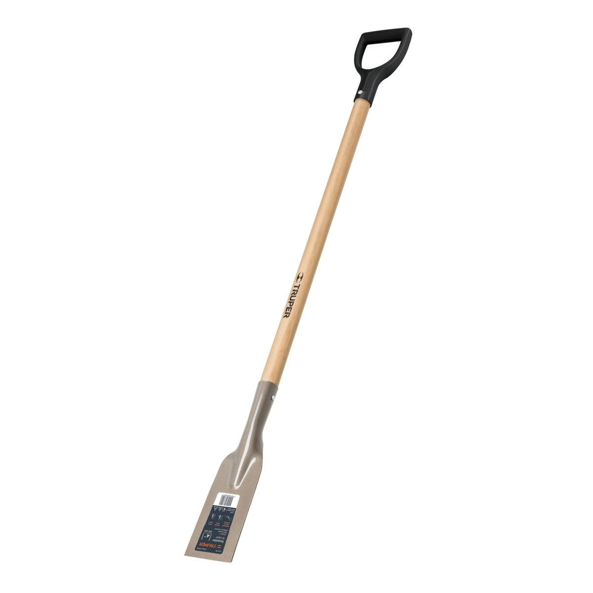 COA DE 4'' MANGO DE MADERA DE 42'' PUÑO ''Y'' TRUPER.. - SUPERMIX