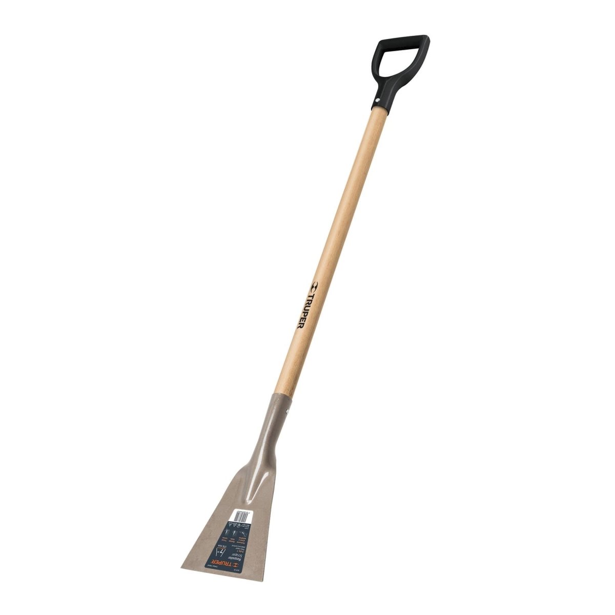 COA DE 7'' MANGO DE MADERA DE 42'' PUÑO ''Y'' TRUPER.. - SUPERMIX
