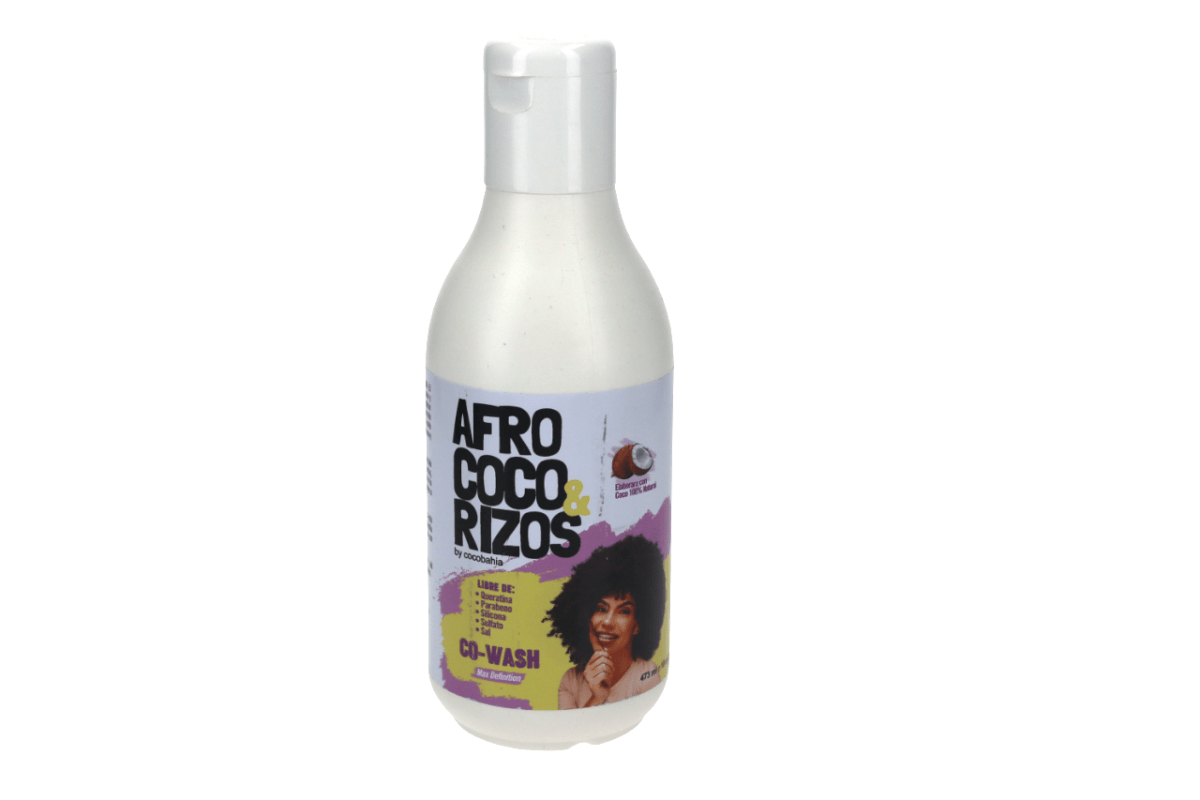COCO BAHIA CO - WASH AFRO, COCO & RIZOS 16 OZ - SUPERMIX