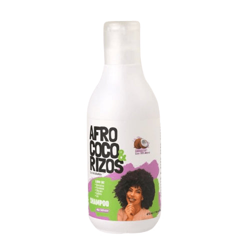 COCO BAHIA SHAMPOO AFRO, COCO & RIZOS 16 OZ - SUPERMIX