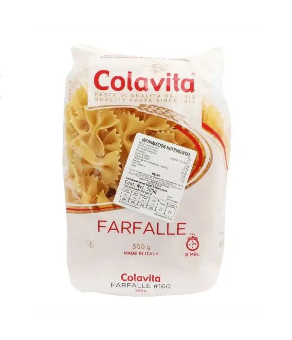 COLAVITA PASTA FARFALLE No.160 500 GRS - SUPERMIX