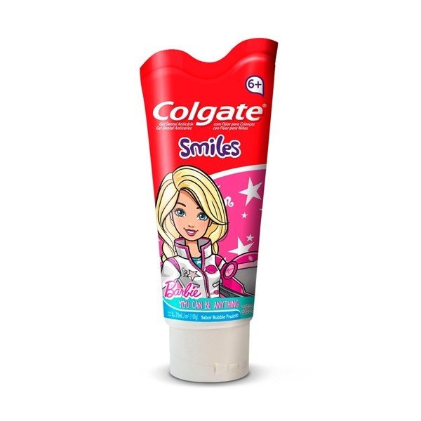 COLGATE CREMA DENTAL SMILES 6 ANOS BARBIE 75 ML - SUPERMIX
