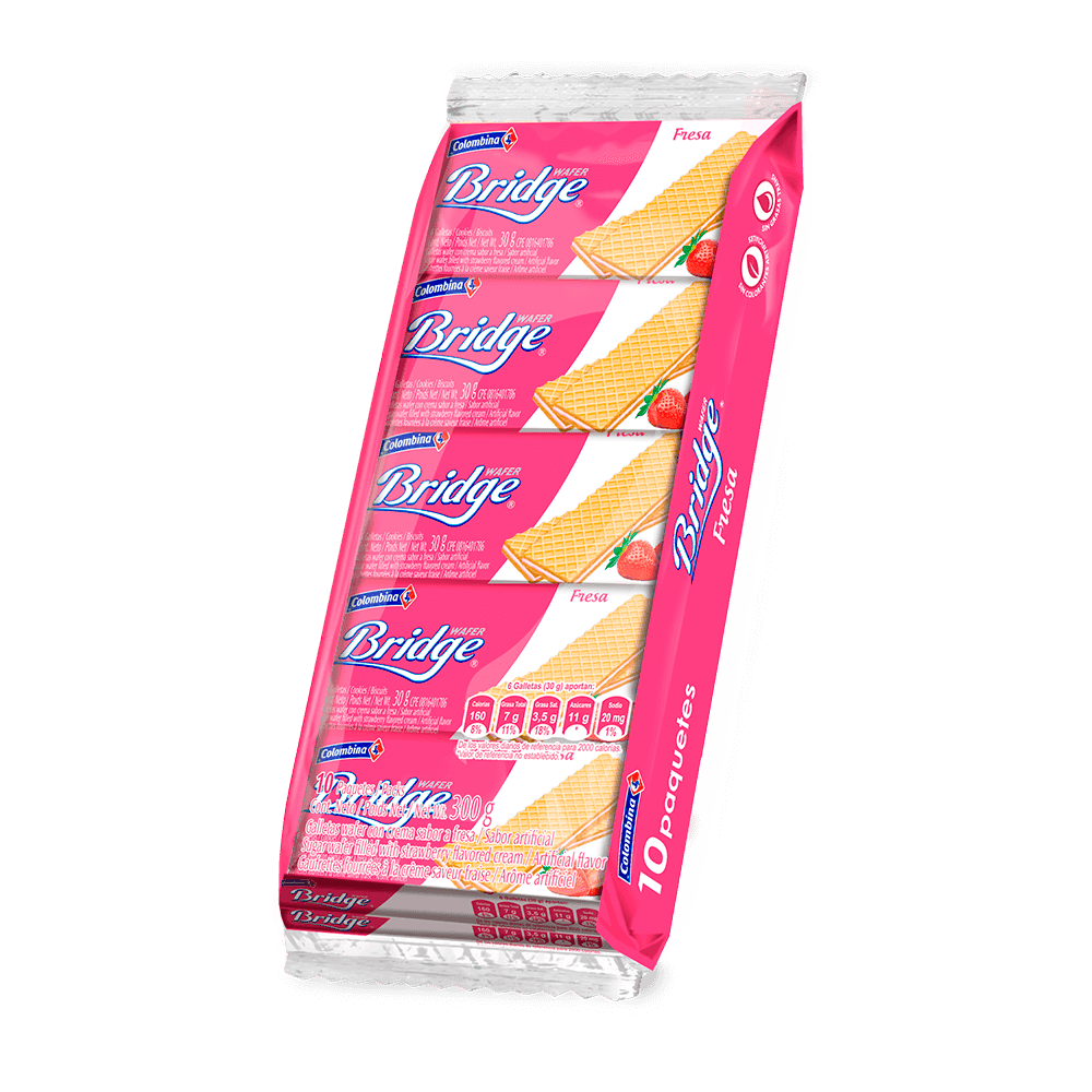 COLOMBINA BRIDGE FRESA 24/10/30 GR - SUPERMIX