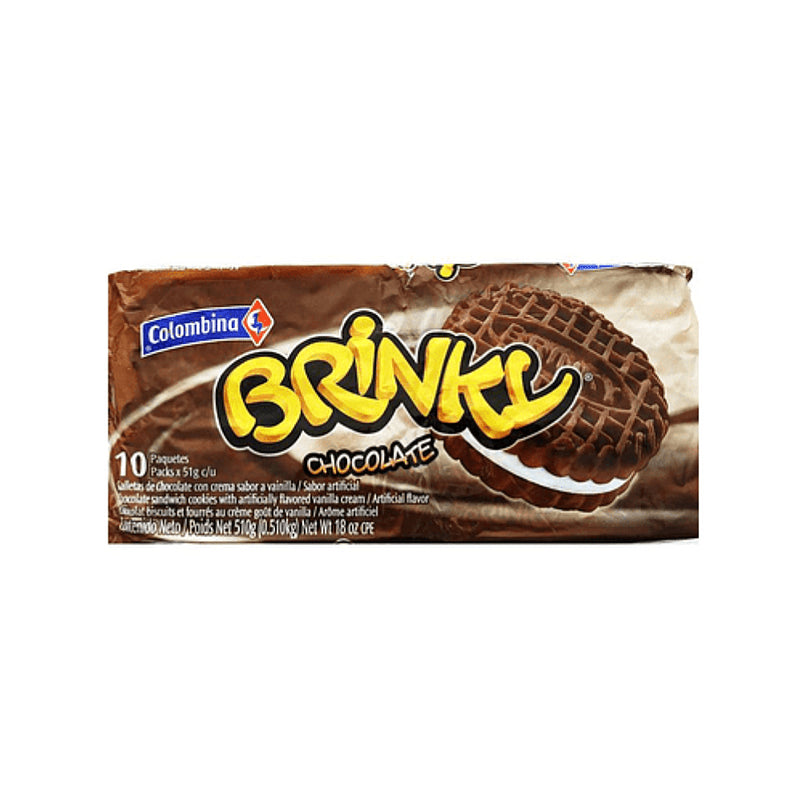 COLOMBINA BRINKY GALLETA CHOCOLATE 51GR - SUPERMIX