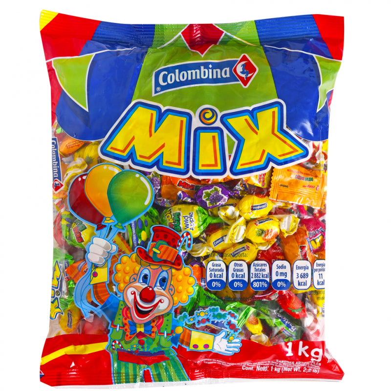 COLOMBINA CARAMELOS MIX 1KG - SUPERMIX