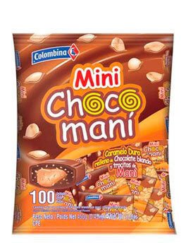 COLOMBINA MINI CHOCO MANI 16/100/4 GR - SUPERMIX