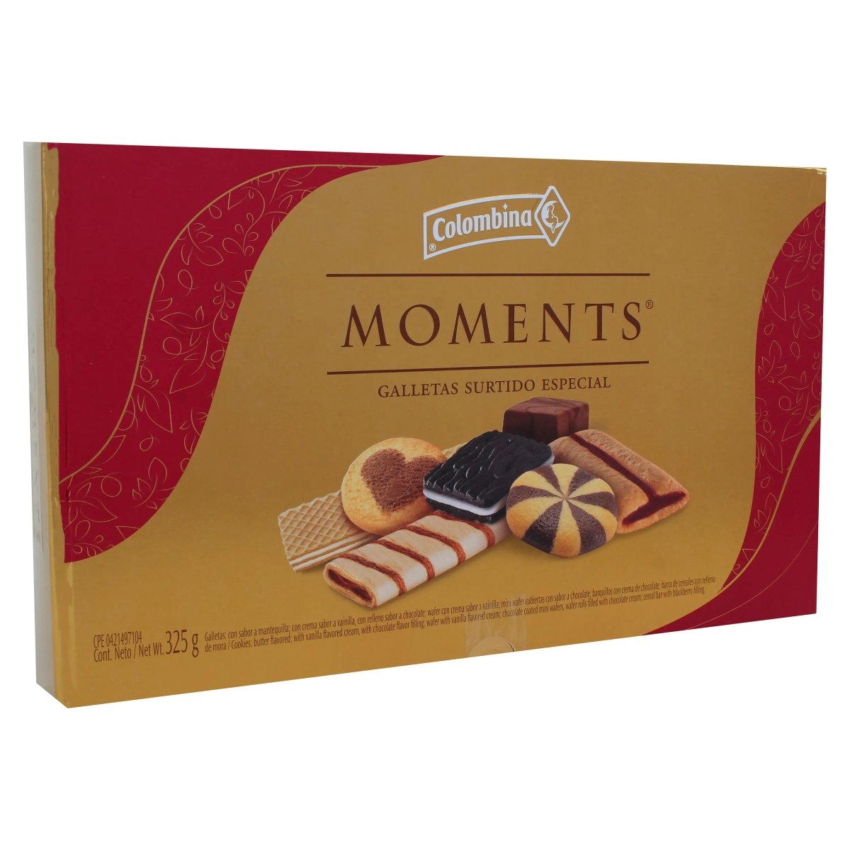 COLOMBINA MOMENTS GALLETAS SURTIDO ESPECIAL 312 GR - SUPERMIX