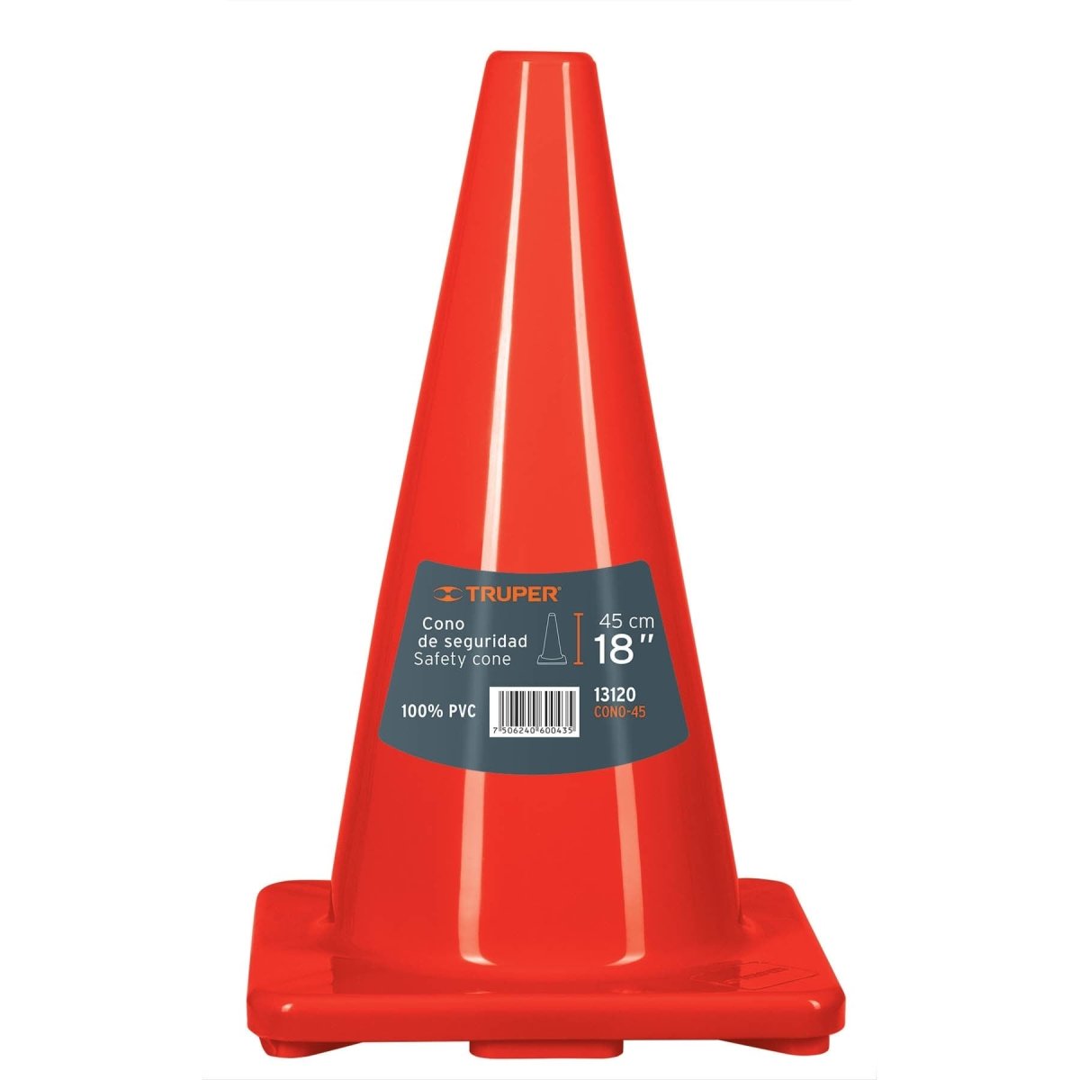 CONO DE PRECAUCION CONO - 70 TRUPER - SUPERMIX