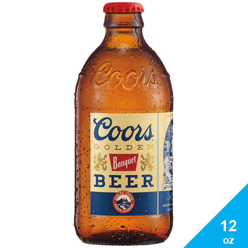 COORS BANQUET BOTELLA 12 OZ - SUPERMIX