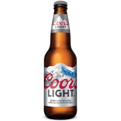 COORS LIGHT CERVEZA BOTELLA 22 OZ - SUPERMIX