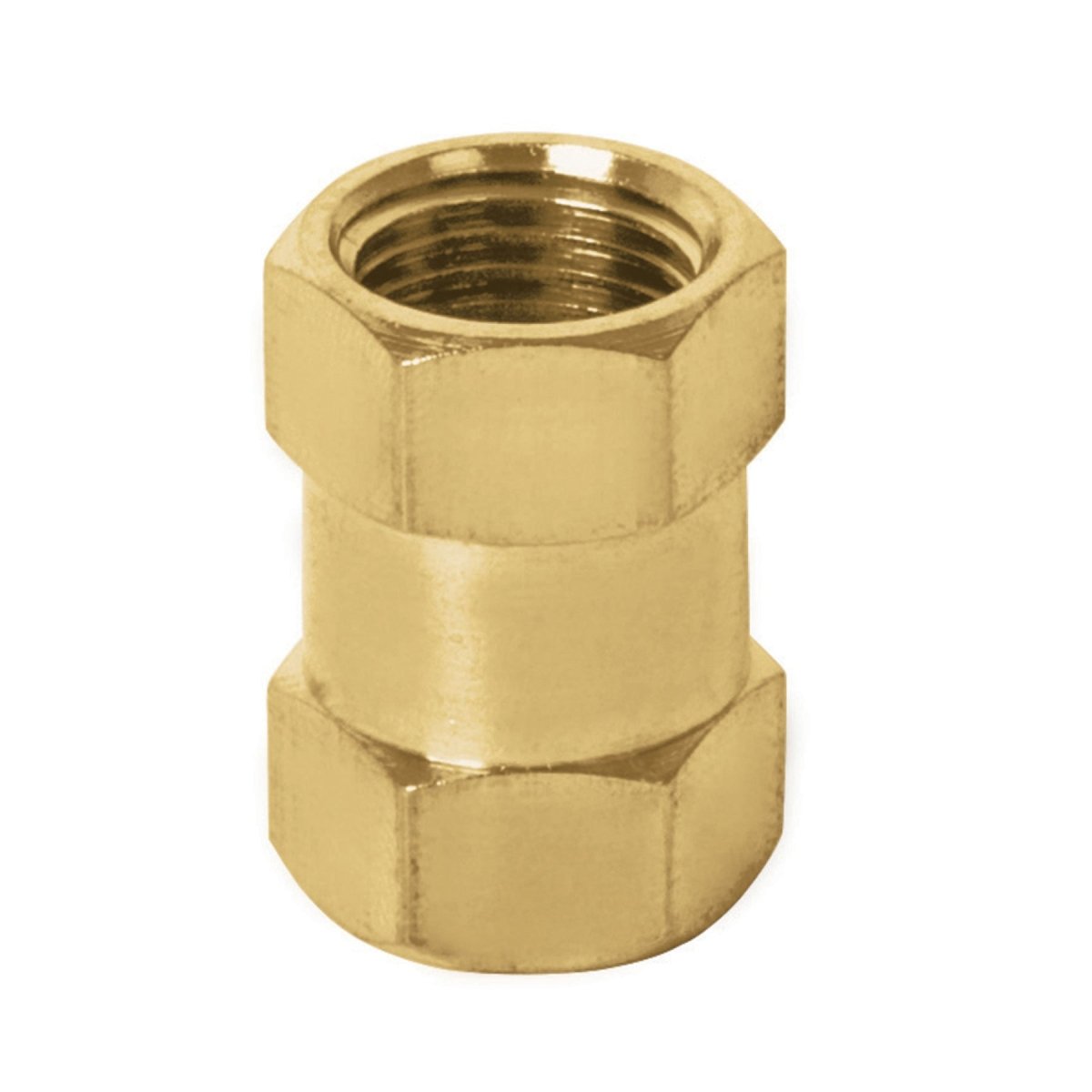 COPLE DE LATON P/EQUIPO DE AIRE 1/4 NPT TRUPER - SUPERMIX