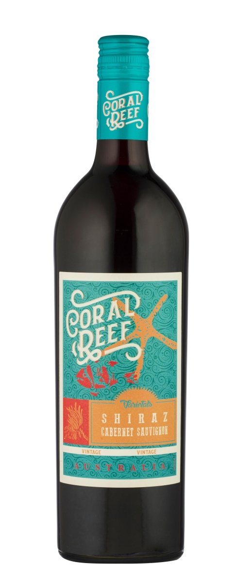 CORAL REEF VINO TINTO SHIRAZ CABERNET 75 CL - SUPERMIX