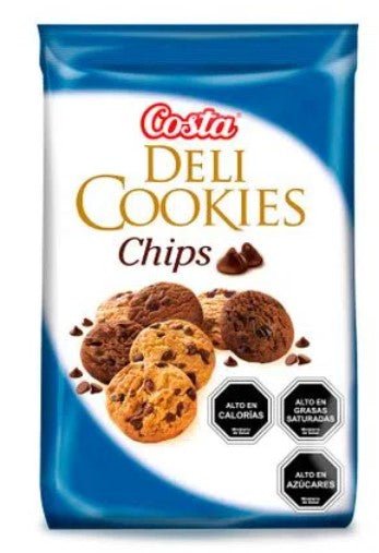 COSTA GALLETA DELI COOKIES CHIPS 210 GR - SUPERMIX