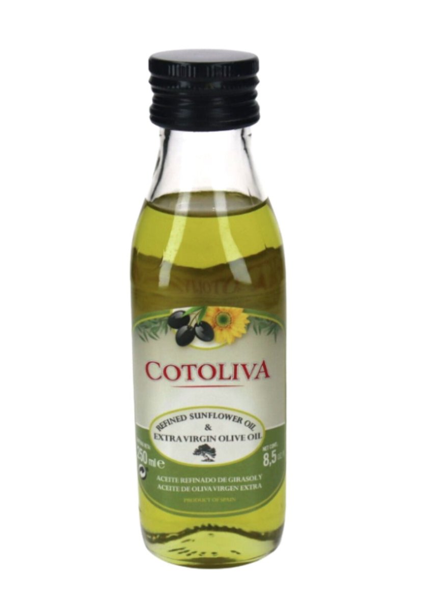 COTOLIVA ACEITE GIRASOL Y OLIVA EXTRA VIRGEN 250 ML - SUPERMIX