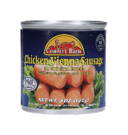 COUNTRY BARN CHICKEN VIENNA SAUSAGE 4.5 OZ - SUPERMIX