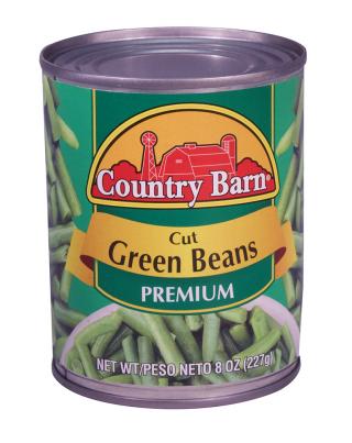 COUNTRY BARN FRENCH STYLE GREEN BEANS 8 OZ - SUPERMIX