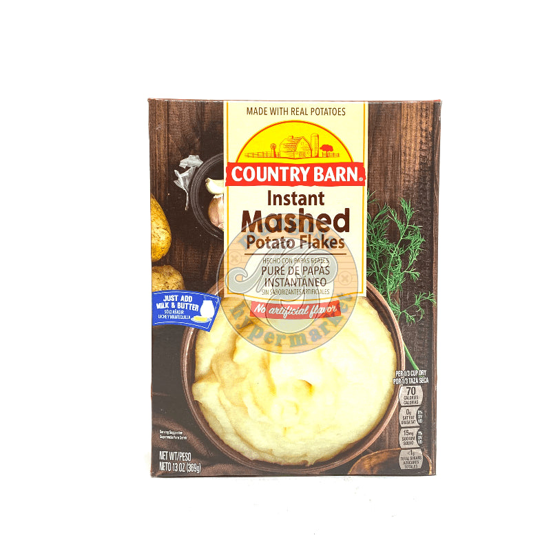 COUNTRY BARN INSTANT MASHED POTATOES 13 OZ - SUPERMIX