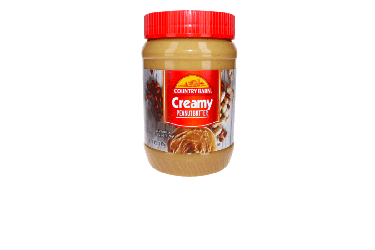 COUNTRY BARN MANTEQUILLA DE MANI REG ROJA 12/16 OZ - SUPERMIX