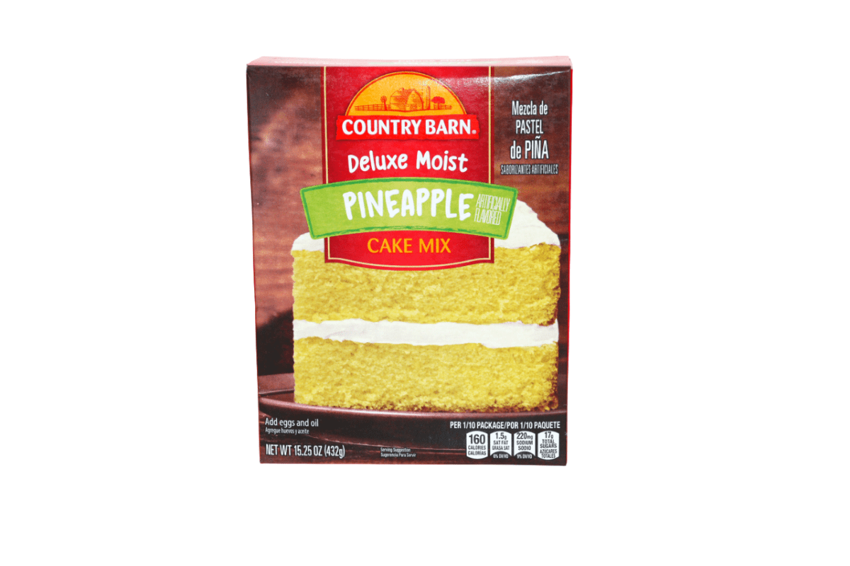COUNTRY BARN PINEAPPLE CAKE 16 OZ - SUPERMIX
