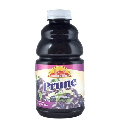 COUNTRY BARN PRUNE JUICE GLASS 32 OZ - SUPERMIX