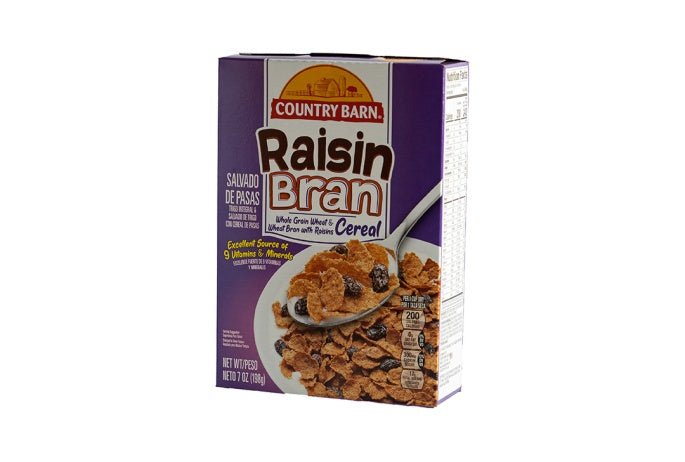 COUNTRY BARN RAISIN BRAN 18 OZ - SUPERMIX