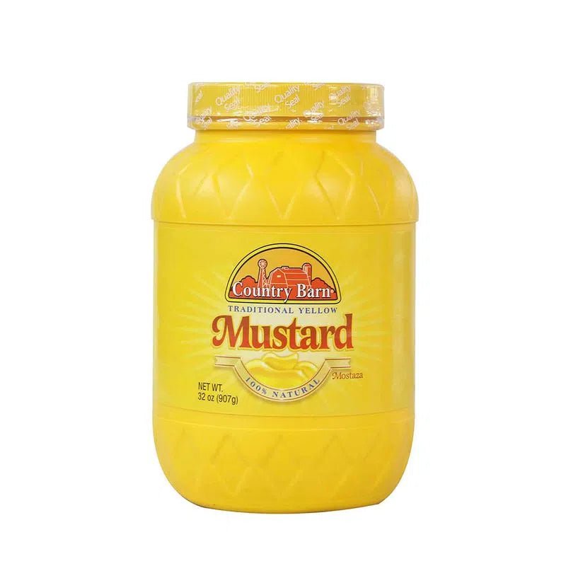 COUNTRY BARN SQUEEZE MUSTARD 32 OZ - SUPERMIX