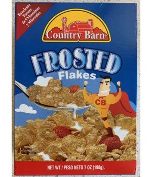 COUNTRY BARN SUGAR FROSTED FLAKES 7 OZ - SUPERMIX