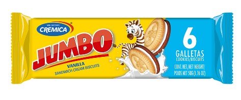 CREMICA JUMBO SANDWICH VAINILLA 45 GR - SUPERMIX